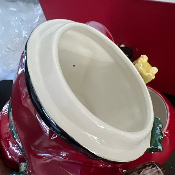 Waterford Heirloom snowman cookie jar EUC - Picture 9 of 12